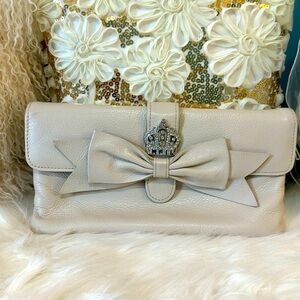 My Flat in London Cream Clutch Bag